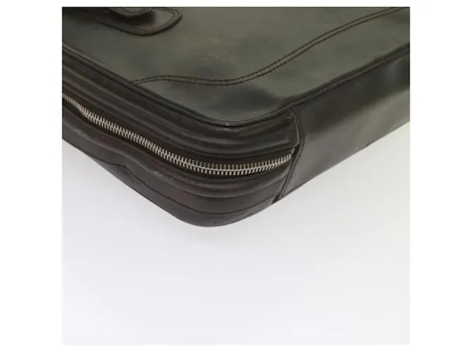 BALENCIAGA Business Bag Cuero Marrón Auth bs10380 Castaño 