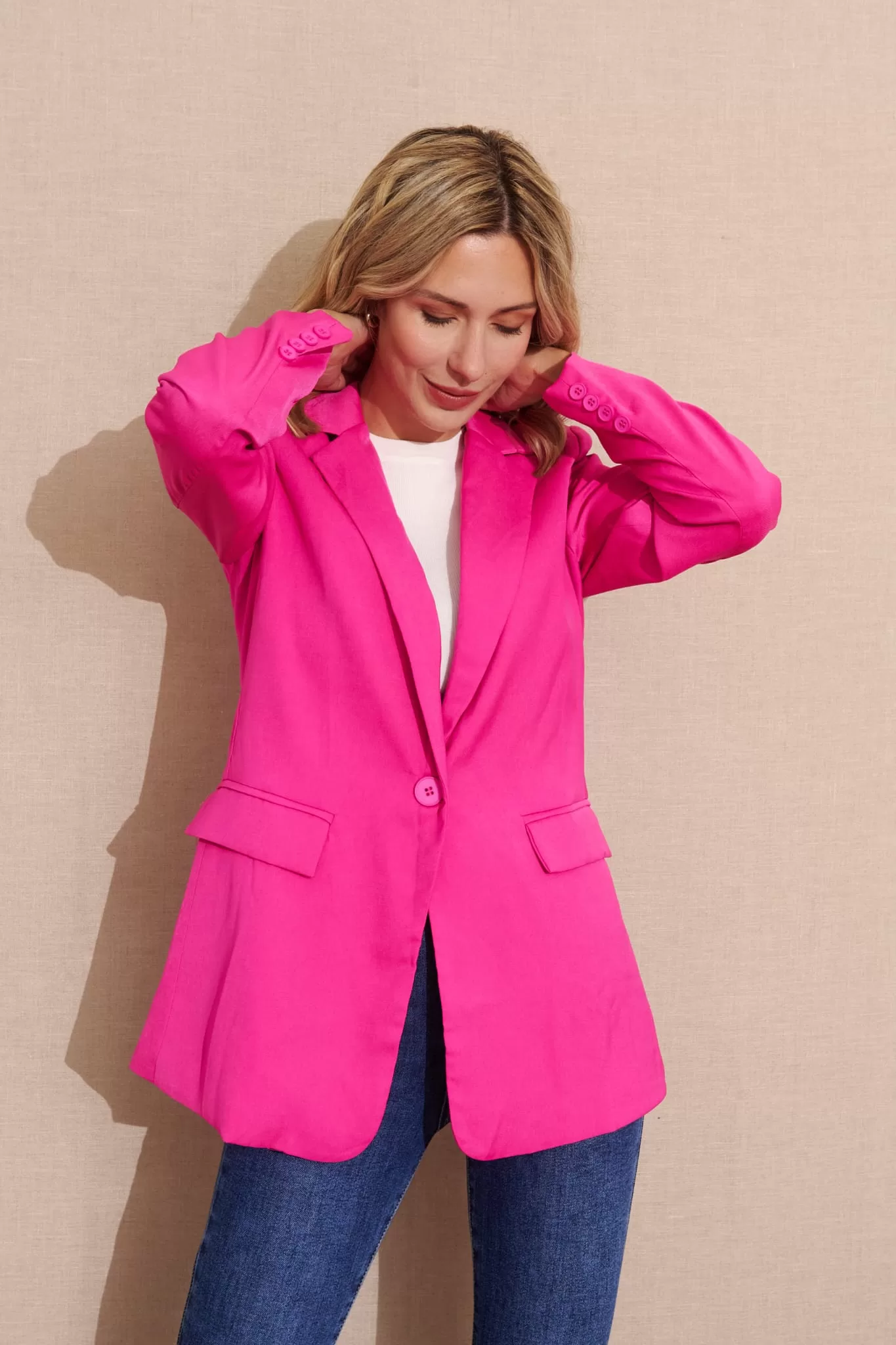 BLAZER ROS FUCSIA