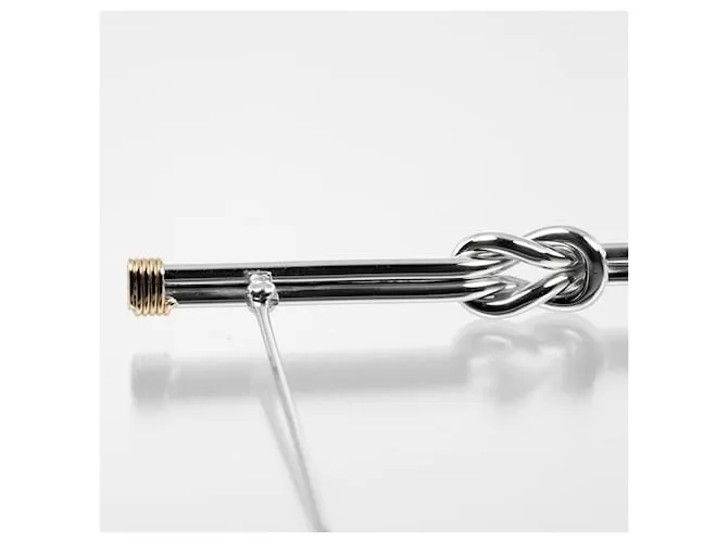 Broche Nudo de Tiffany & Co. Plata Dorado 