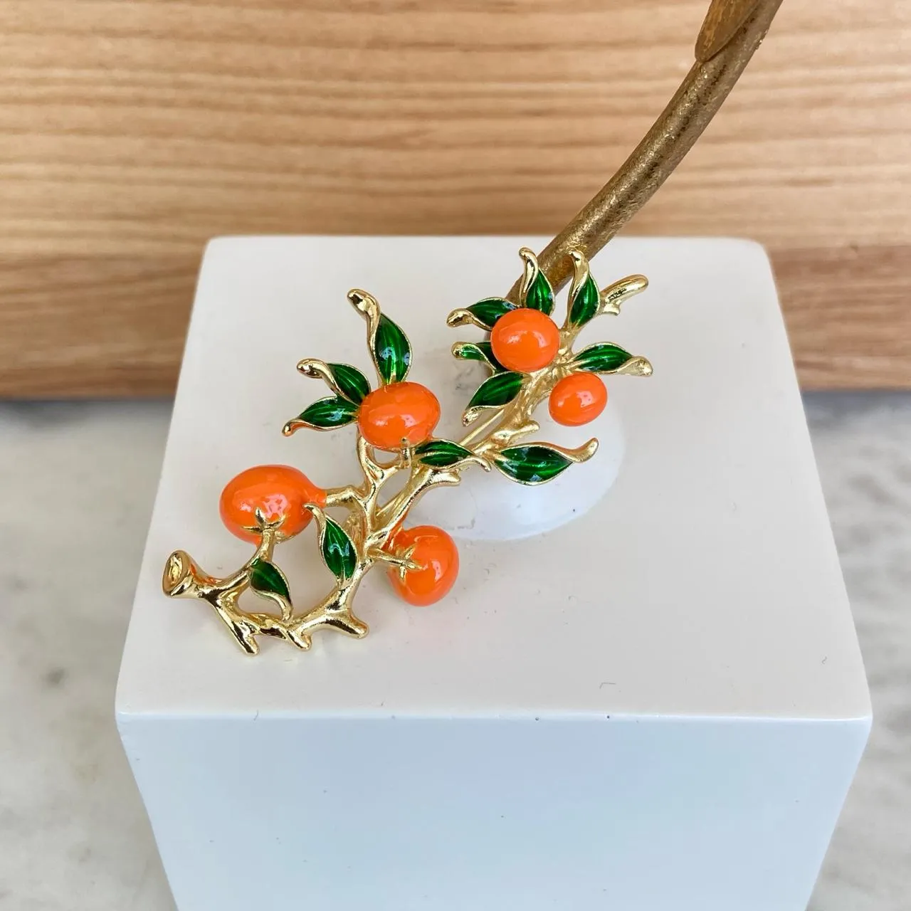 Broche Tangerine