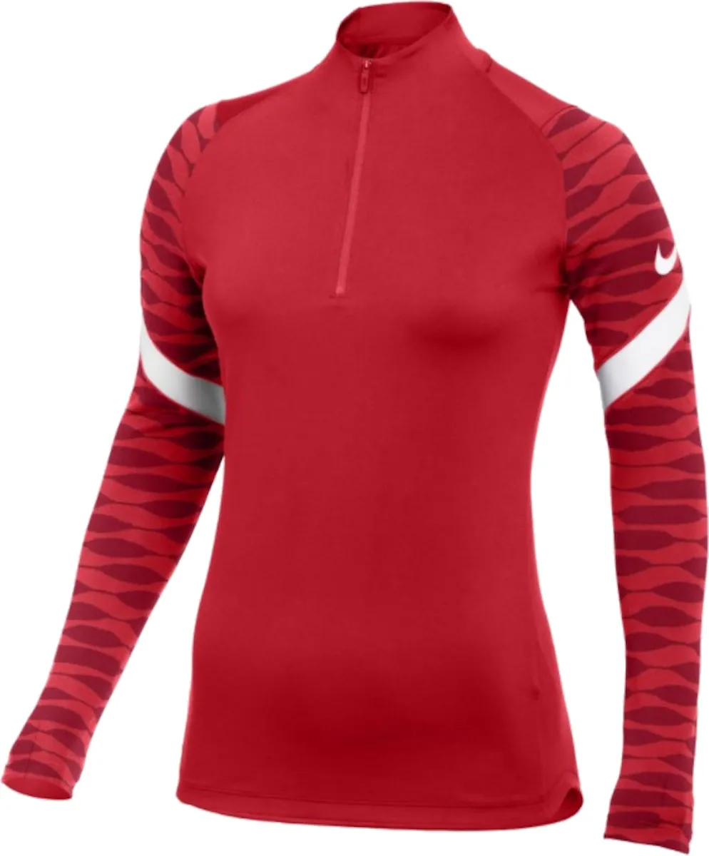 Camiseta de manga larga Nike W NK DRY STRIKE 1/4 ZIP DRILL TOP