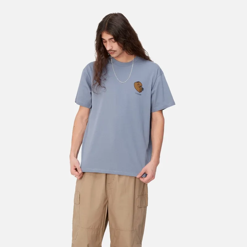 Camisetas Carhartt WIP Diagram C T-Shirt I033177.1YD.XX
