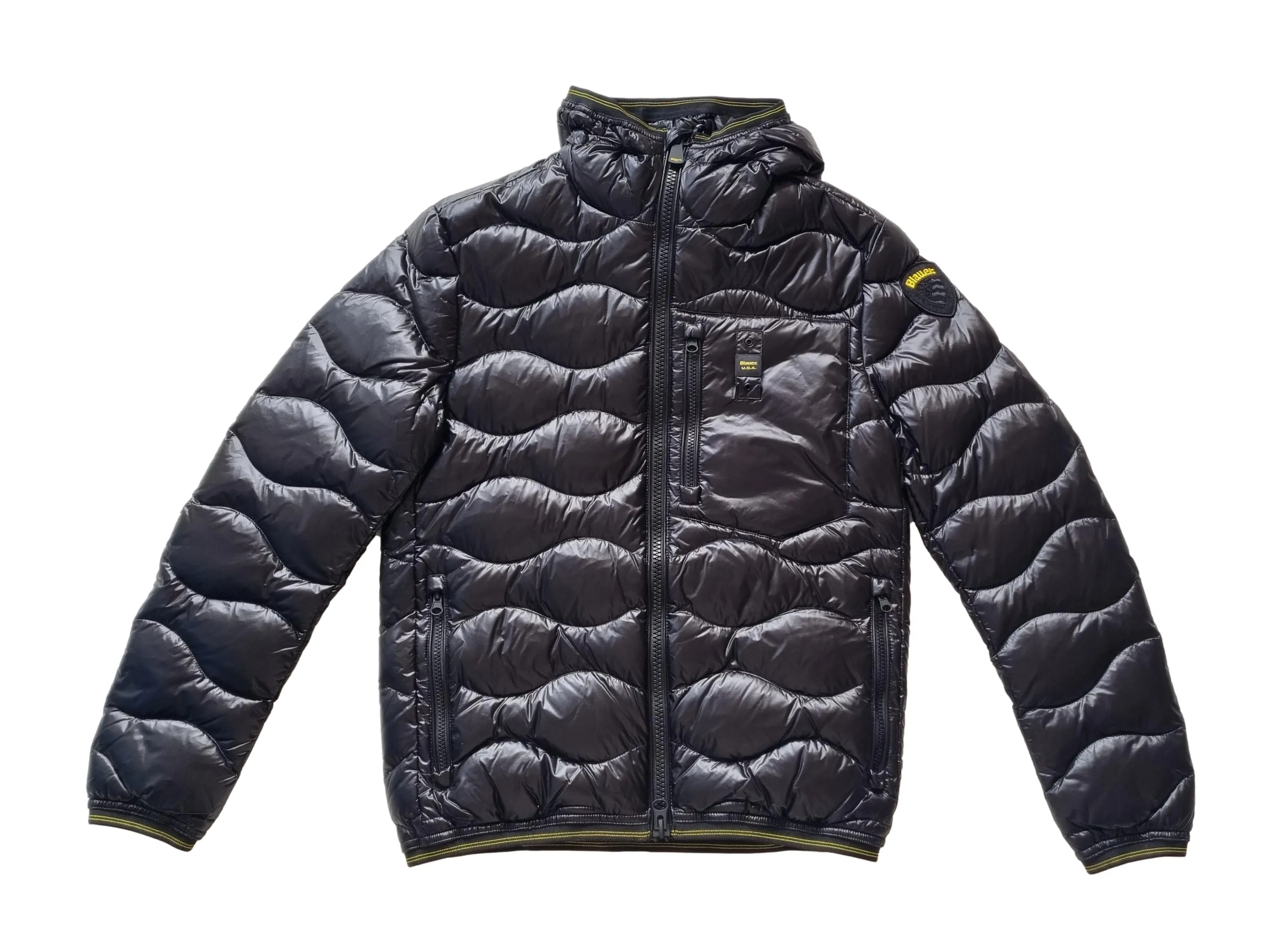 Chaqueta de plumas para hombre BLAUER 24WBLUC03005 A06355 negro