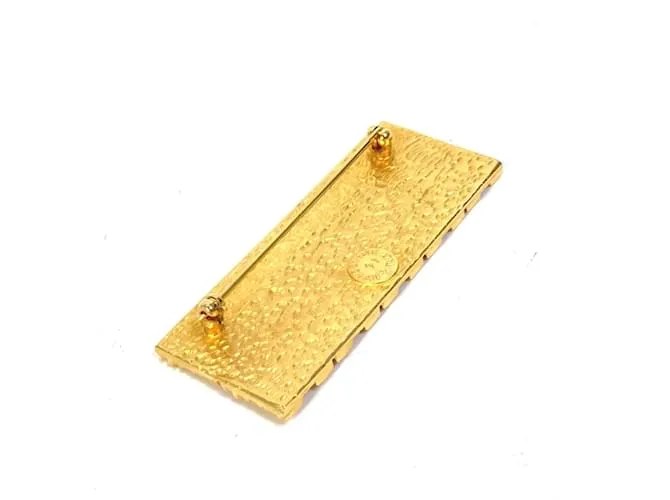 Céline Broche chapada en oro Celine Arc de Triomphe Dorado 