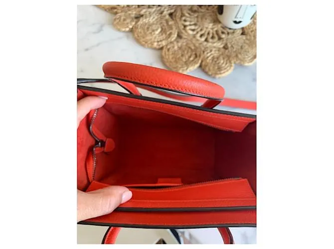 Céline Phantom bag Coral 