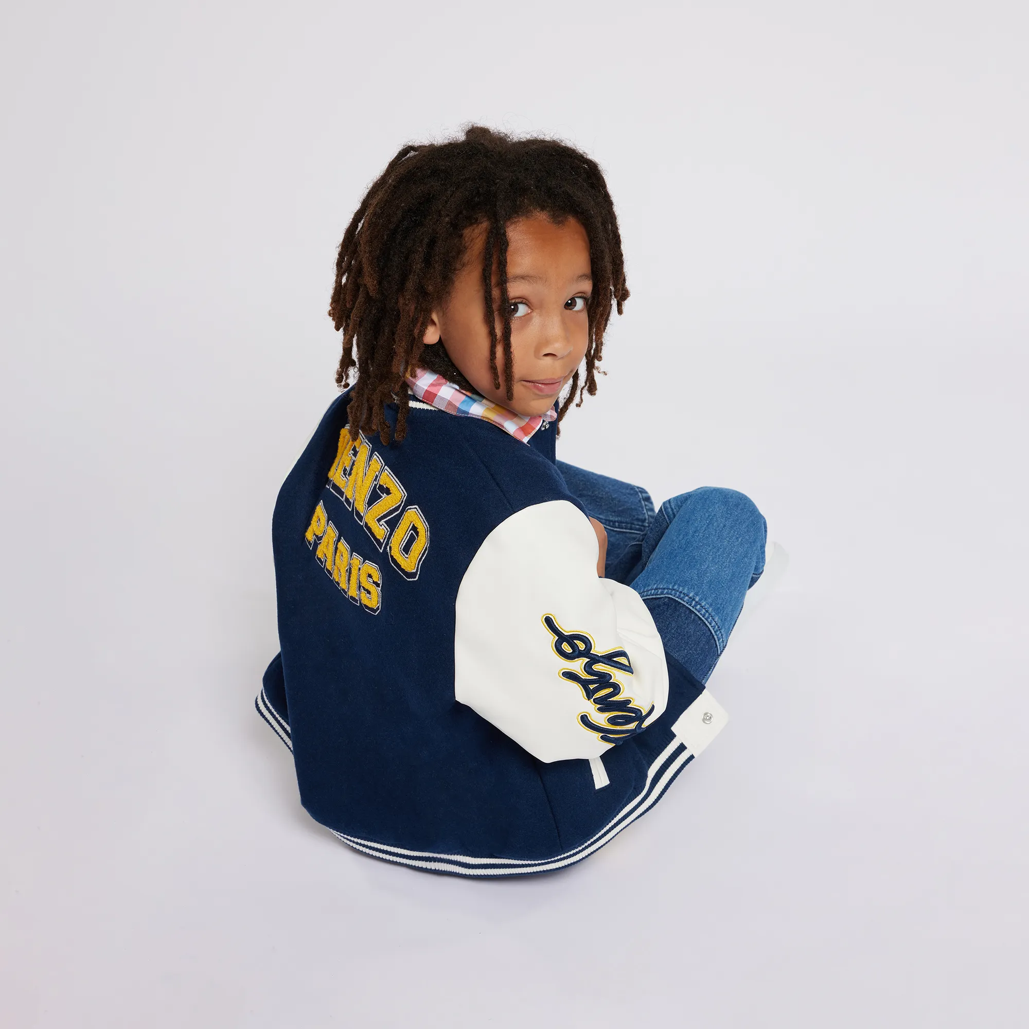 KENZO KIDS Chaqueta bomber bimateria