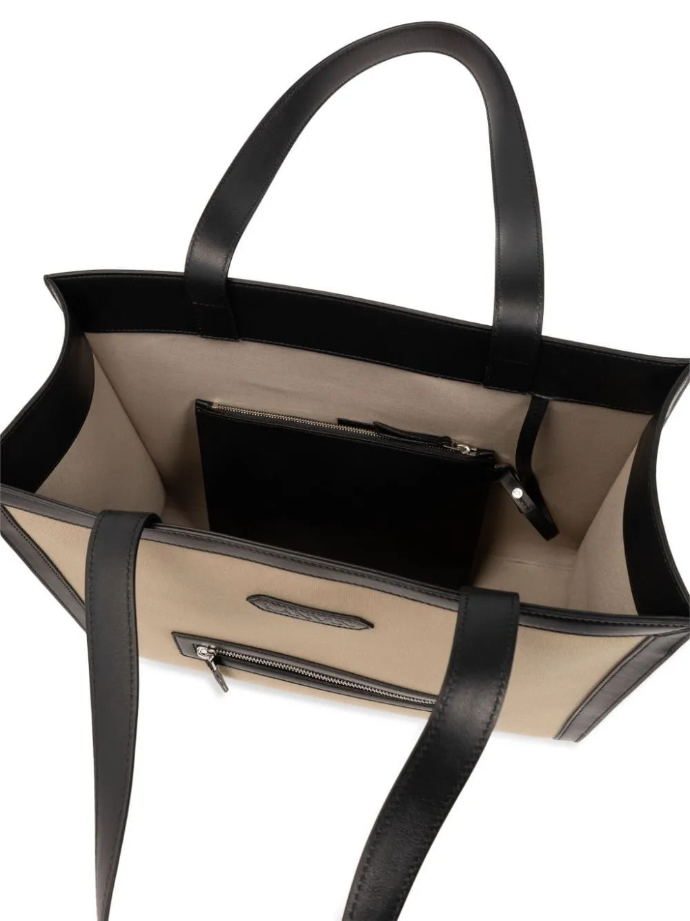 LANVIN FRAME SHOPPER HORIZONTAL BAG