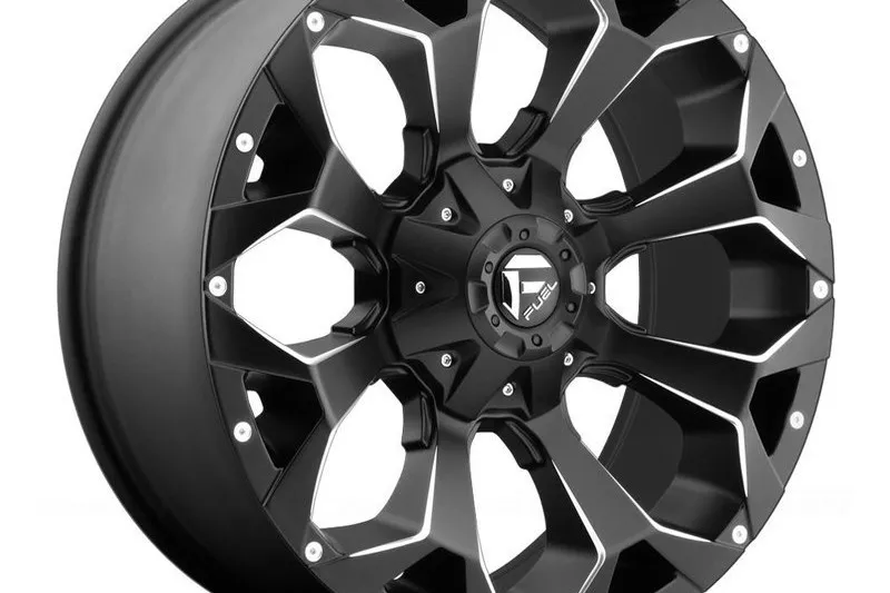 Llanta de aleación D546 Assault Matte Black Milled Fuel 10.0x20 ET-18 78,1 5x127;5x114.3