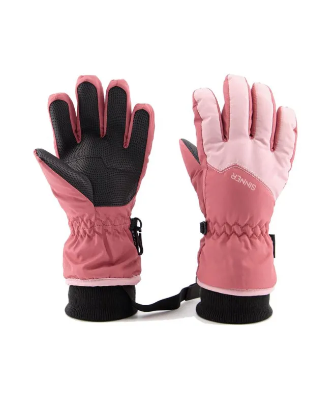 Manoplas de Esquí Sinner Phoenix Infantil Rosa