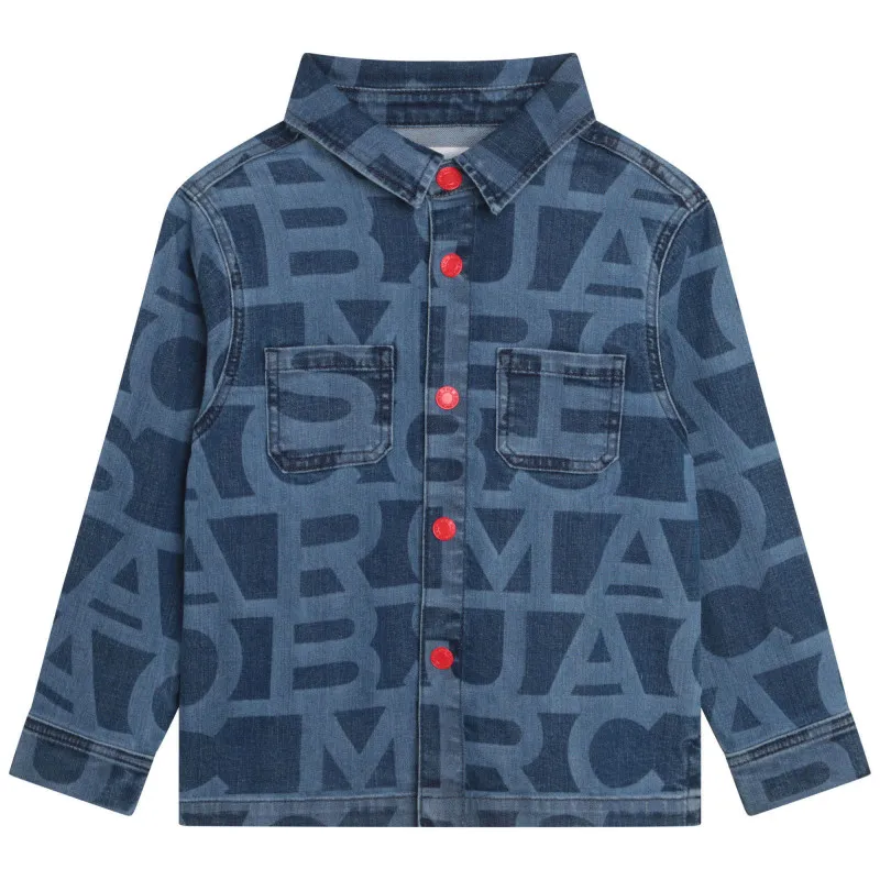 MARC JACOBS Chaqueta vaquera estampada