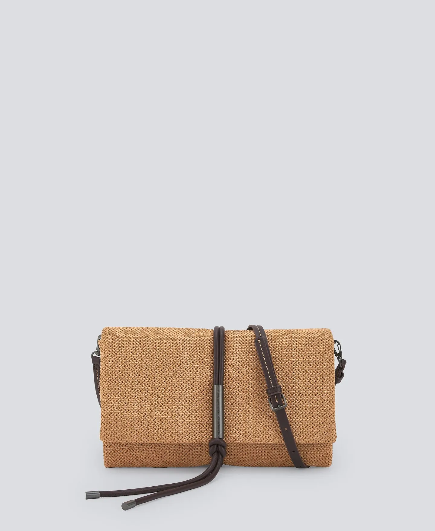 Recycled braided bag woman