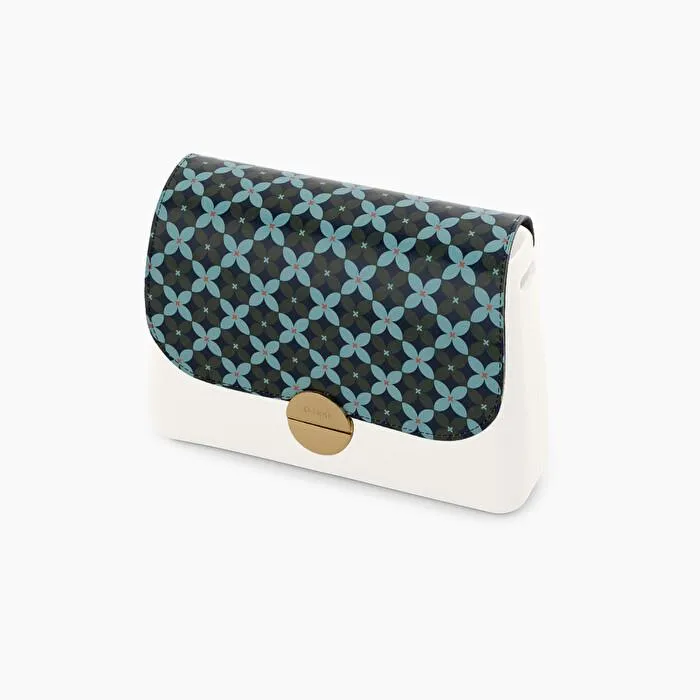Solapa flores geométricas O bag glam