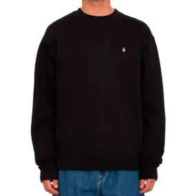 Sudadera VOLCOM Single Stone Crew Neck Black