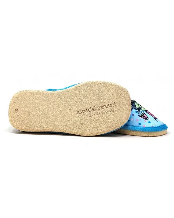 ZAPATILLA CASA NIÑA CARLA 566 ESPECIAL PARQUET
