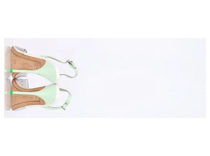 Zapatos Daria de PVC tricolor neón de Sophia Webster en cuero patentado multicolor 